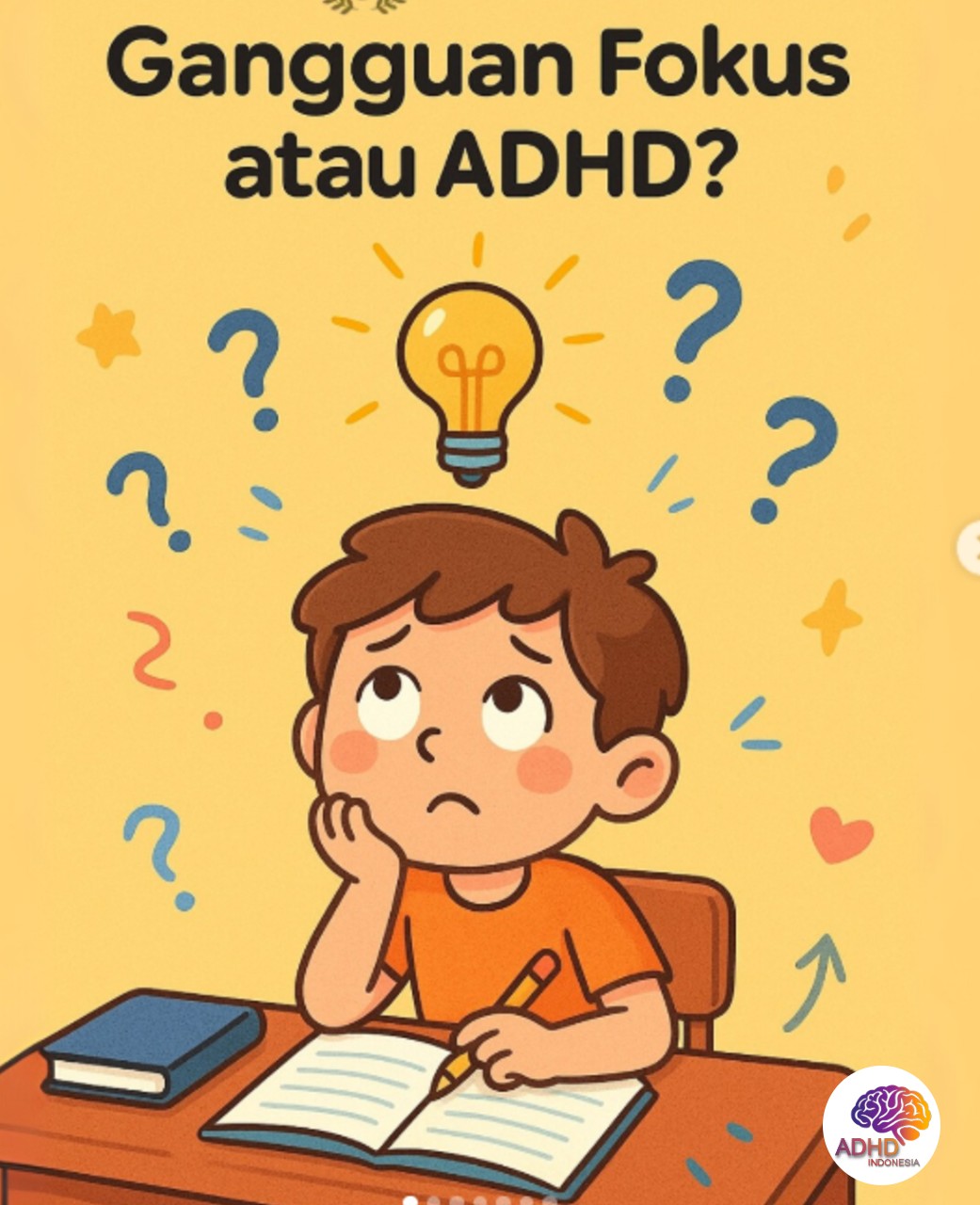 ADHD dan Kesulitan Fokus Anak: Edukasi untuk Keluarga di Kabupaten Malang